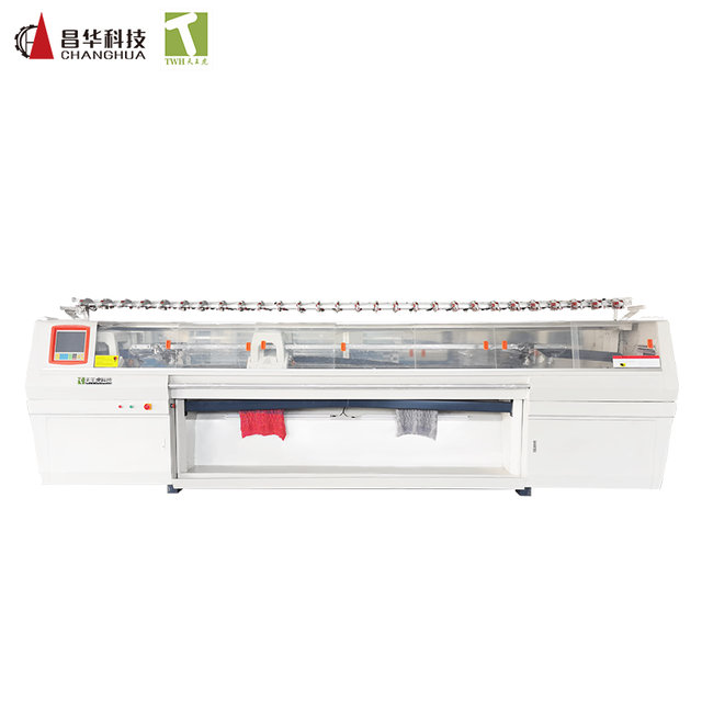 120 Inch 2+2 System Computerized Flat Knitting Machine