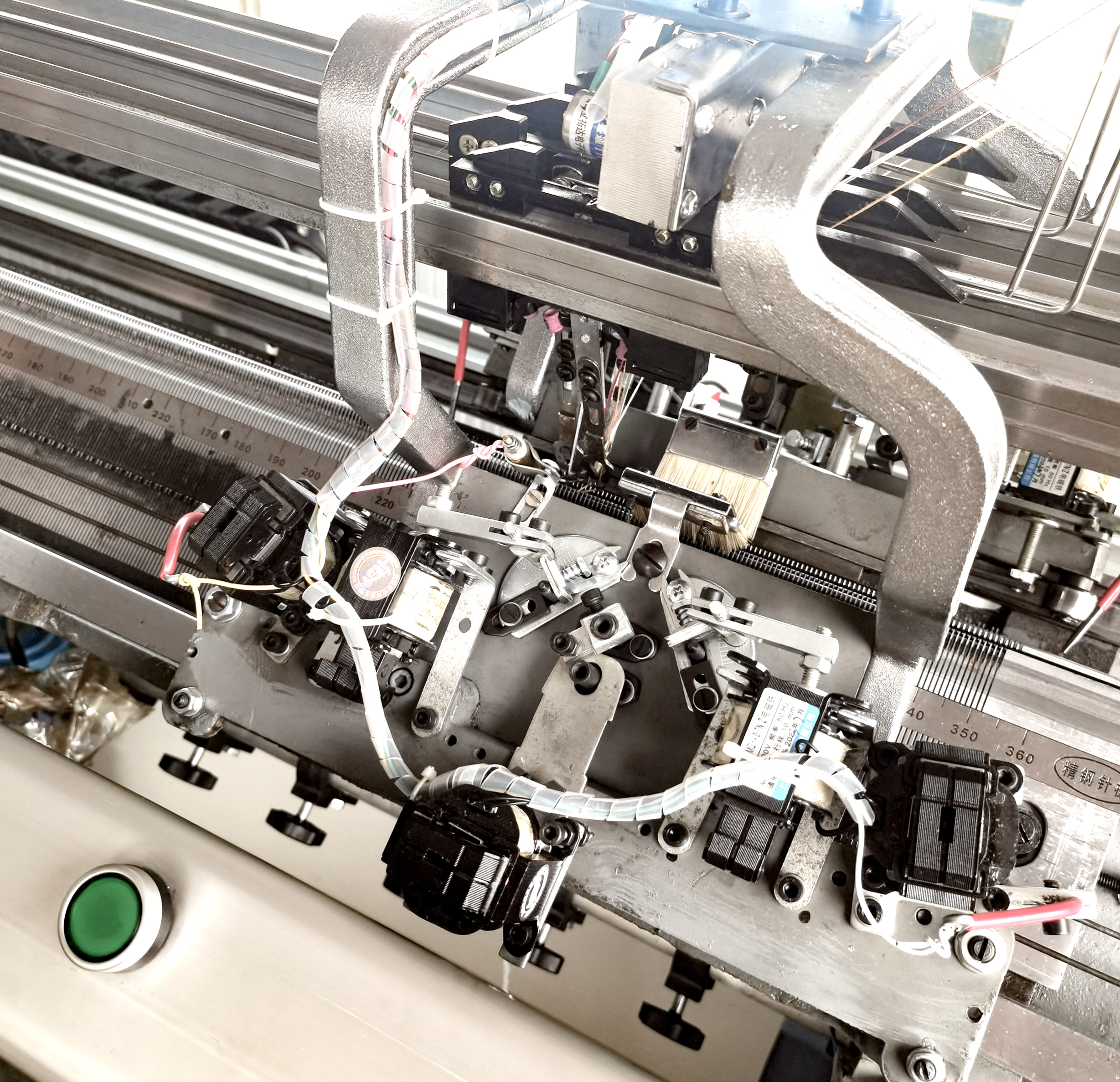 Semi Automatic Flat Knitting Machine Detail Drawing (2)
