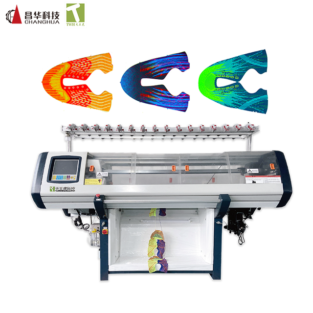 52 Inch Three System Shoe Upper Knitting Machine