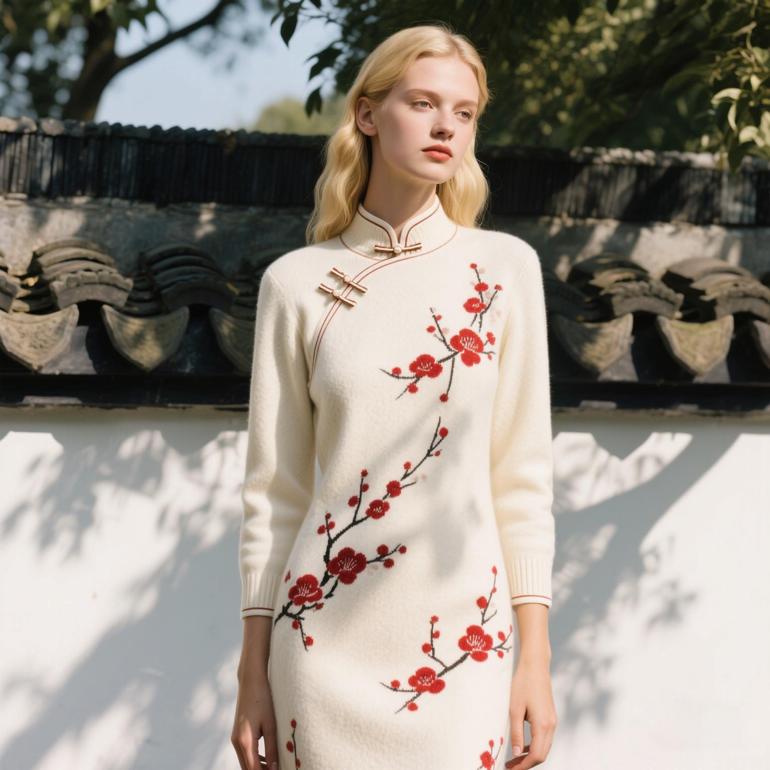 fashion sweater made by sweater knitting machine