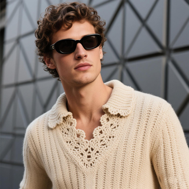 Best Men's Sweater For Computerized Flat Knitting Machine