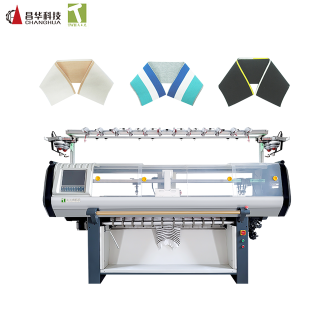 100 Inch Three System Collar Knitting Machine