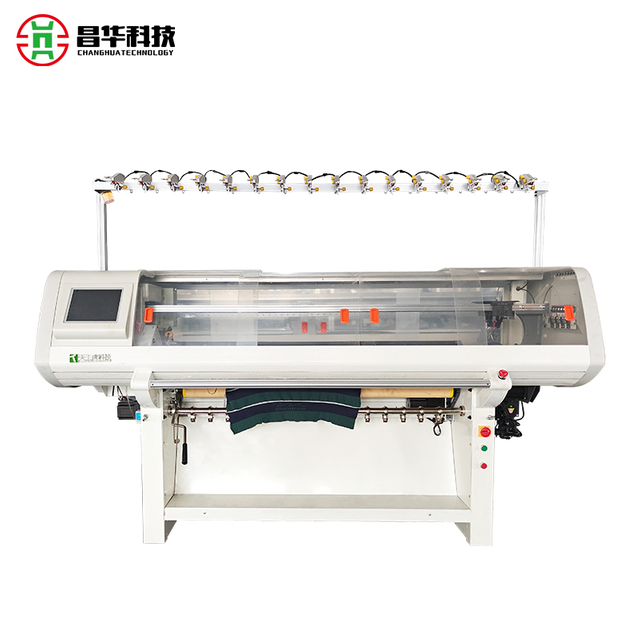 100 Inch Three System Collar Knitting Machine