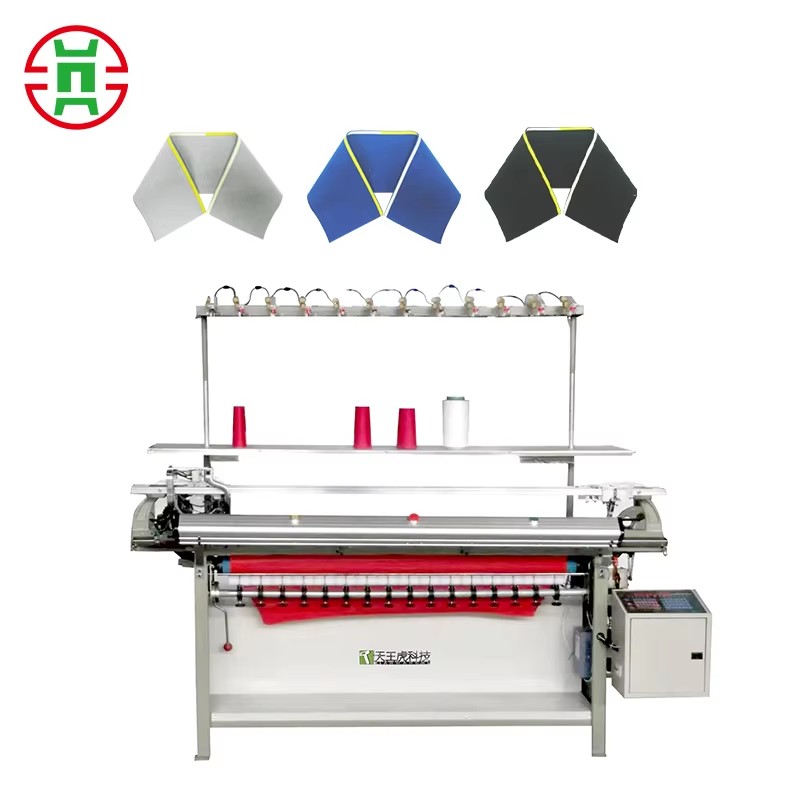 Semi Automatic Flat Knitting Machine