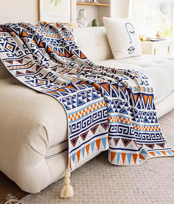 Home Blanket Made By Blanket Knitting Machine