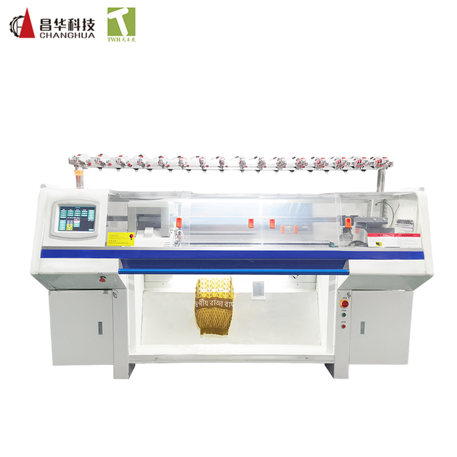 80 Inch Three System GE Computerized Flat Knitting Machine