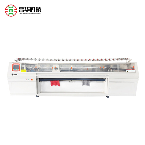 80 Inch 2+2 System Computerized Sweater Flat Knitting Machine